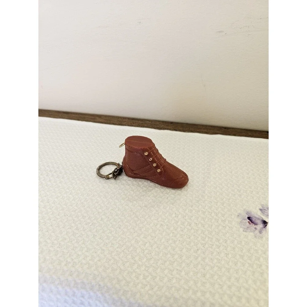 3 Feet In 1 Shoe Vintage Measuring Tape Keychain